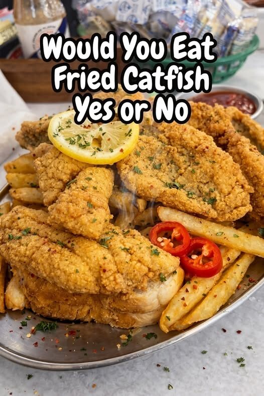 Southern Fried Catfish with Crispy Fries