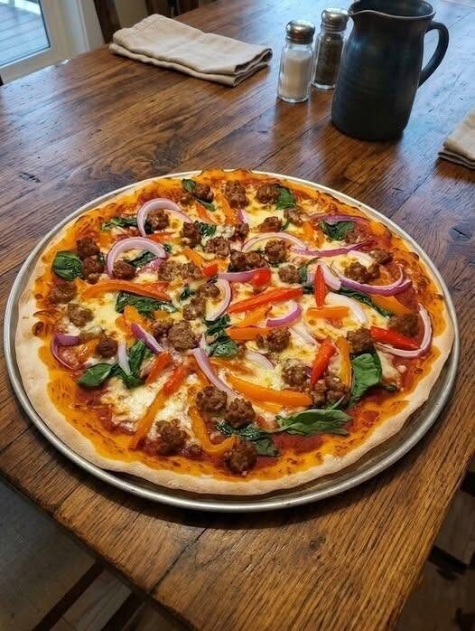 Homemade Vegan Pizza