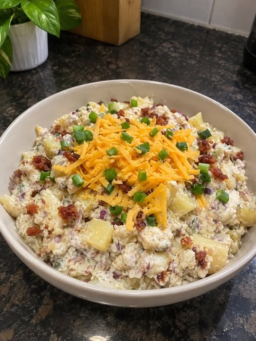 Loaded Vegan Potato Salad