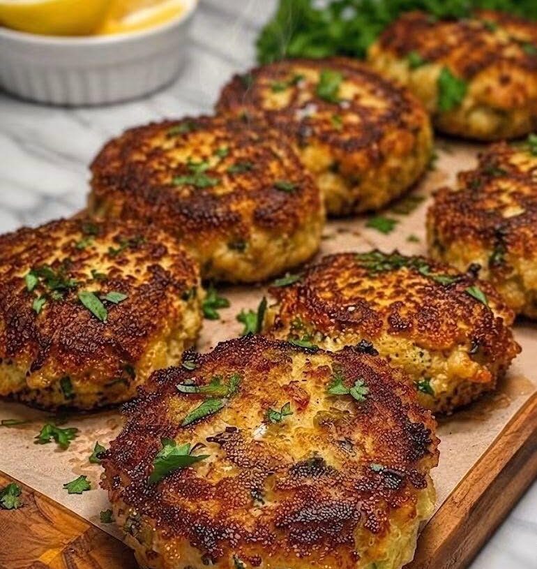 Crispy Salmon & Potato Cakes