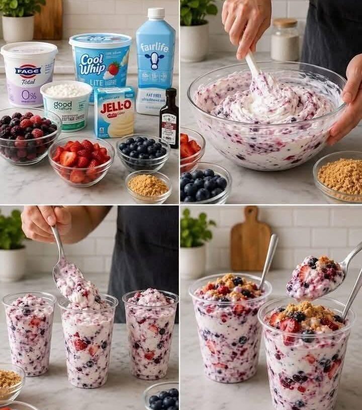 Berry Cheesecake Fluff