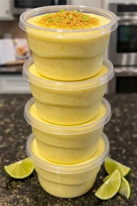  Creamy Lime Dessert Cups 
