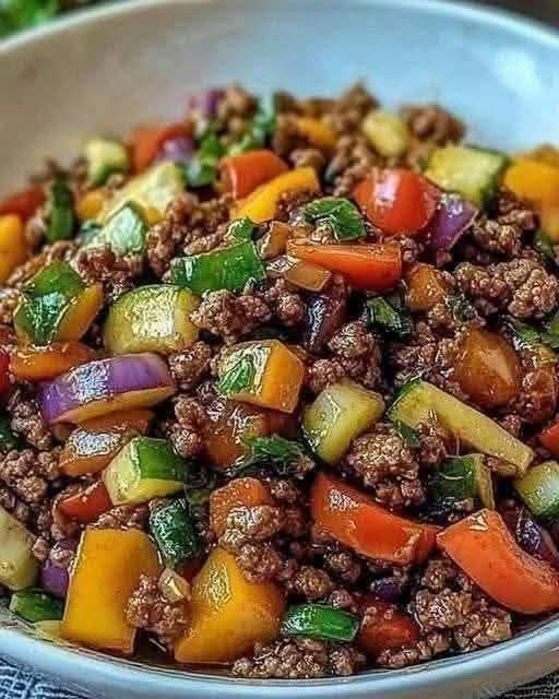 Beef & Veggie Skillet