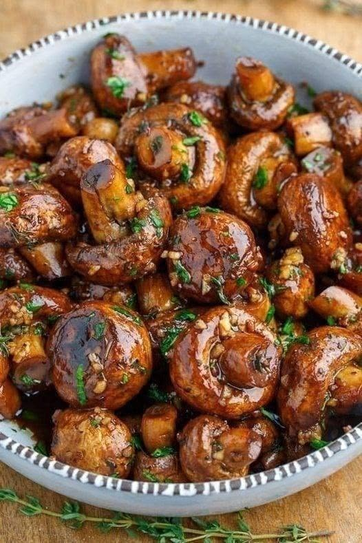Garlic Butter Mushrooms