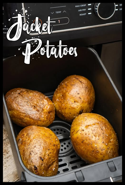 Air Fryer Jacket Potatoes