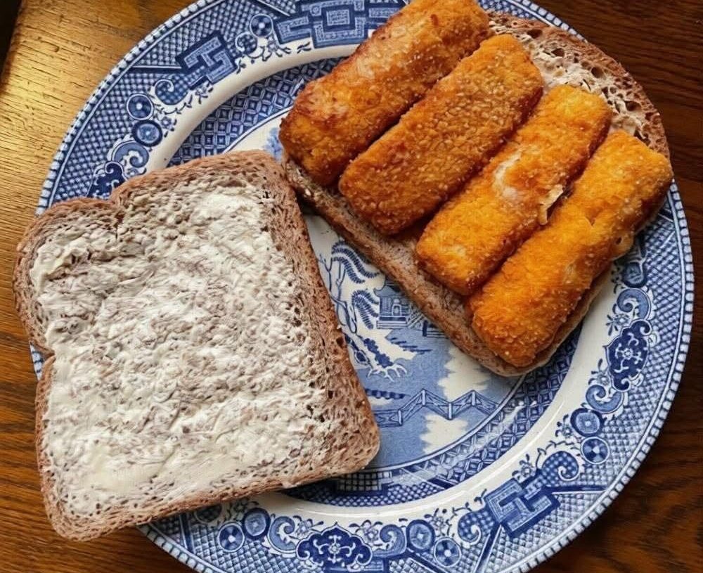 Crispy Fish Finger Sandwich