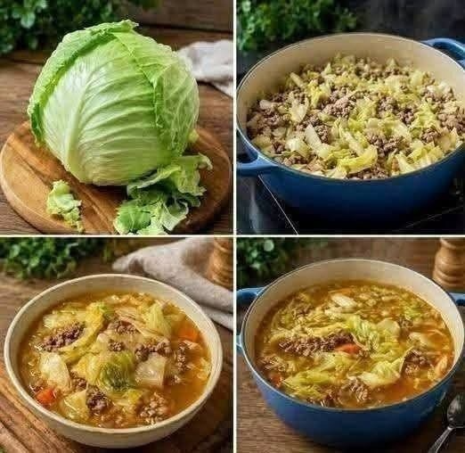  Cabbage & Beef Soup
