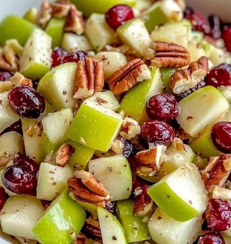Apple Grape Pecan Salad
