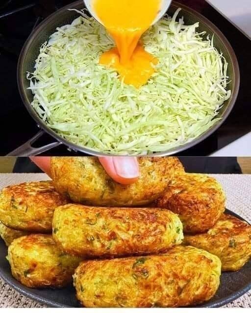 Cabbage & Egg Patties