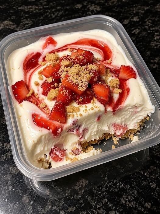 Strawberry Cheesecake Ice Cream 