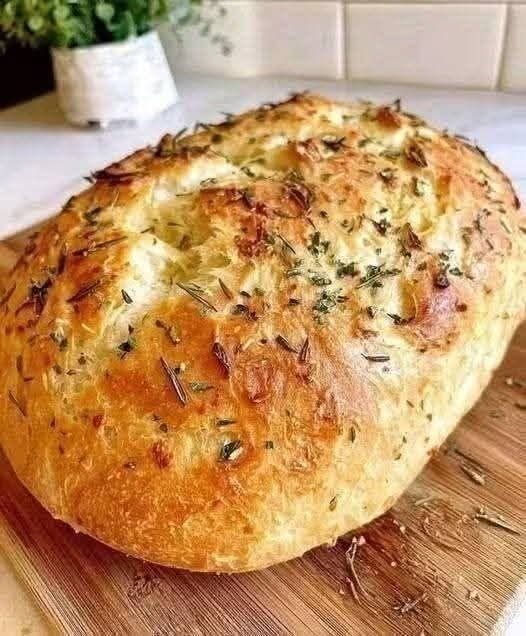 Rustic Herb & Garlic Bread