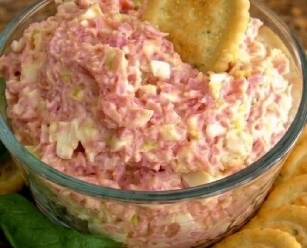 Creamy Ham and Cheese Salad Dip