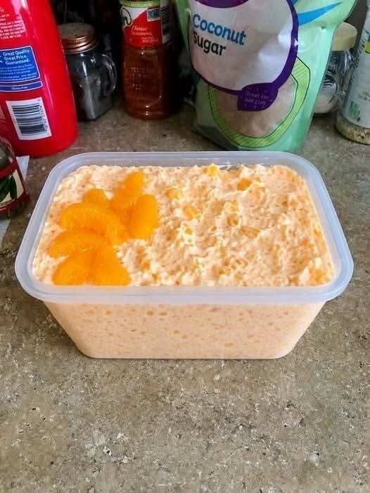 Creamy Orange Rice Pudding
