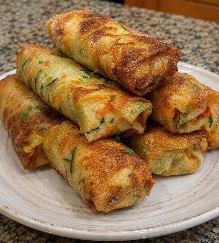  Crispy Vegetable Spring Rolls