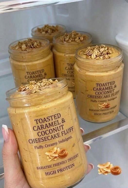 Toasted Caramel & Coconut Cheesecake Fluff