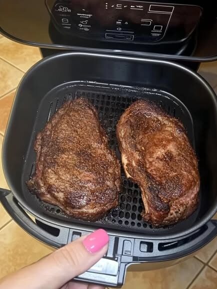 Air Fryer Ribeye Steak