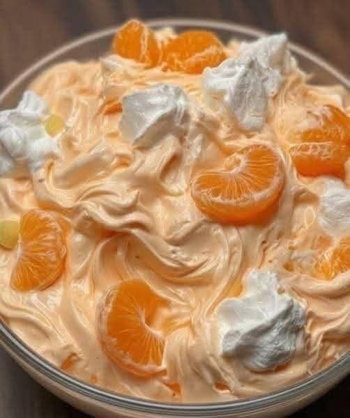 Creamy Mandarin Orange Dessert Salad