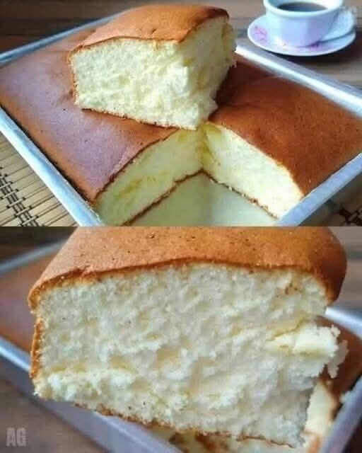 Soft & Fluffy Sponge Cake Recipe