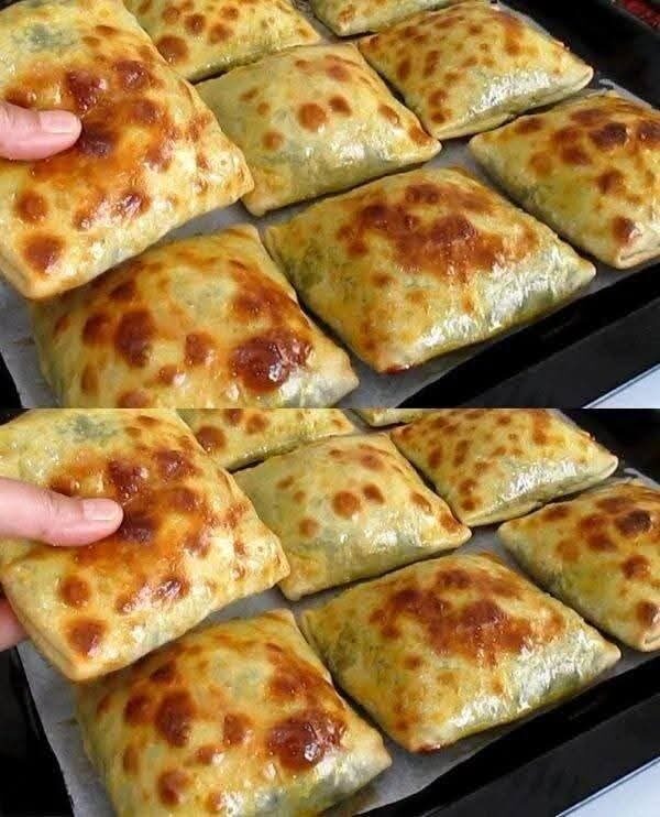Cheesy Chicken Bread Pockets