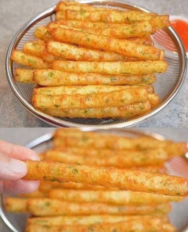 Crispy Potato and Vegetable Sticks