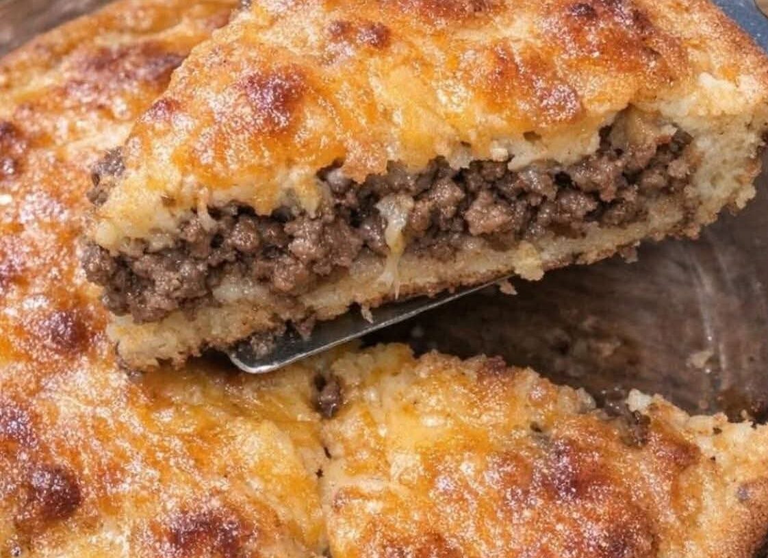 Cheesy Ground Beef Pie
