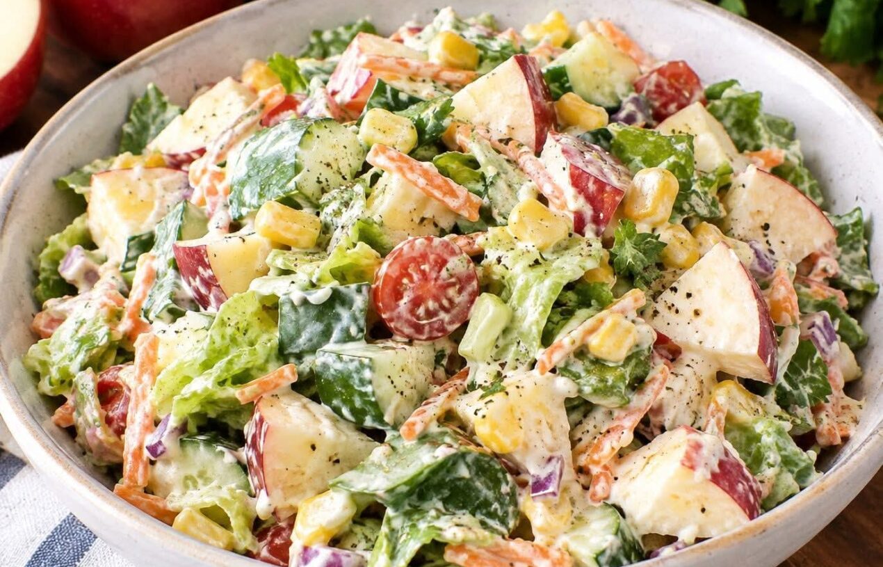 Creamy Apple Broccoli Salad