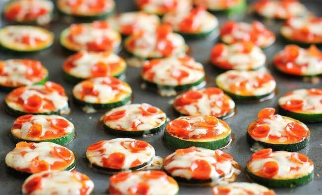 Zucchini Pizza Bites