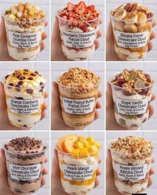 30g Protein Cheesecake Cloud Cups