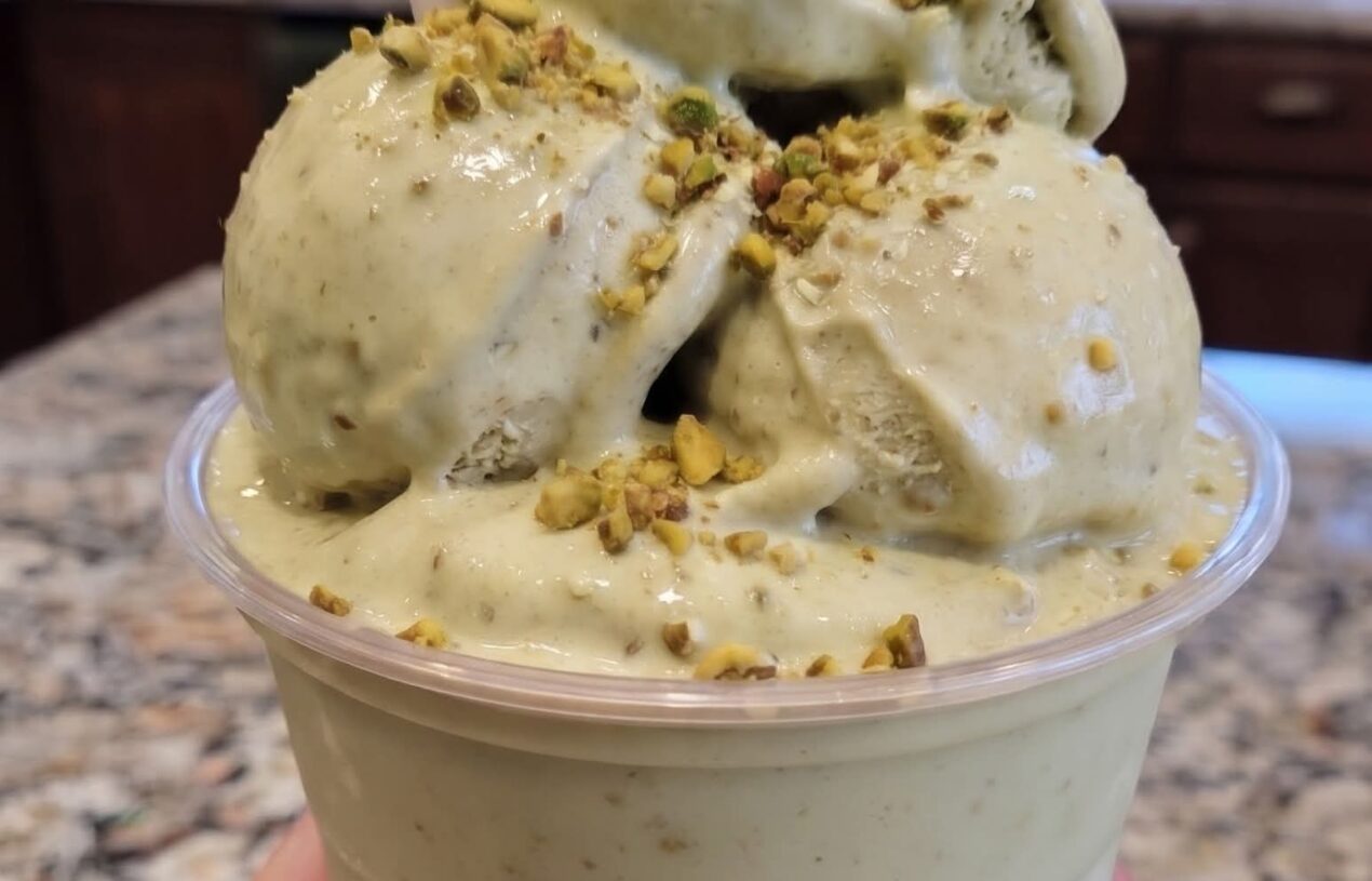 Creamy Pistachio Ice Cream Recipe