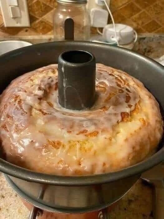 Glazed Cinnamon Swirl Bundt Cake