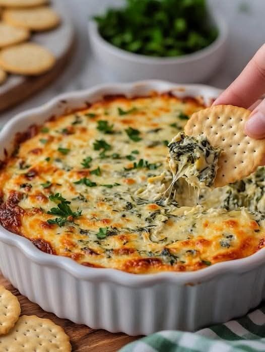 Creamy Spinach Artichoke Dip