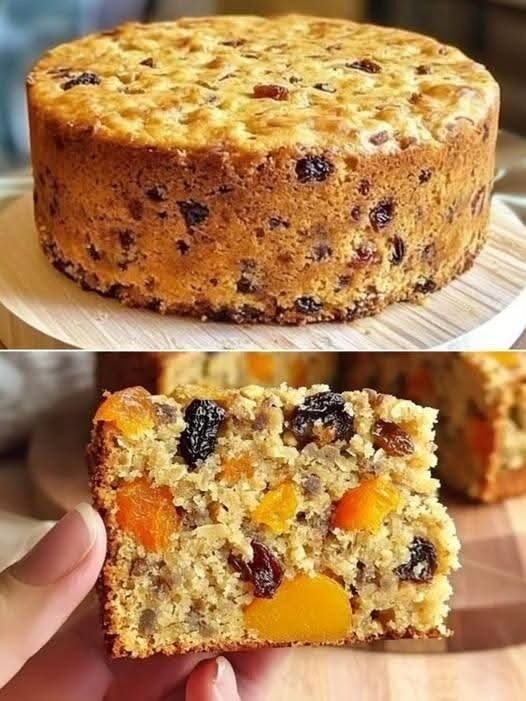 Dried Fruit and Apricot Cake