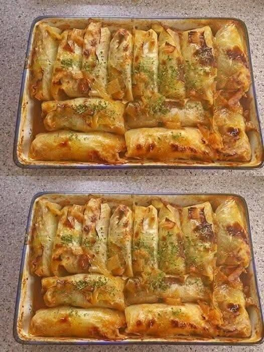 Cheesy Stuffed Cabbage Rolls