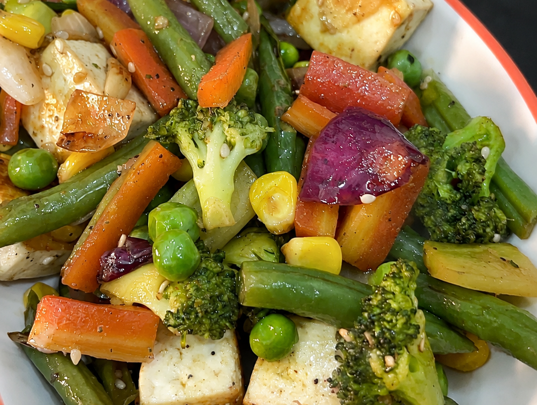 Crispy Tofu and Vegetable Stir-Fry